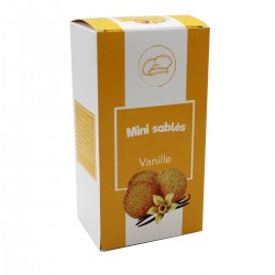 Mini sablés vanille - boîte de 200g