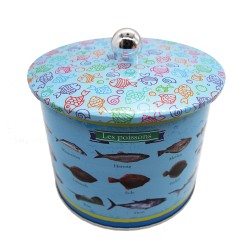Seau métal les poissons assortiment 460g