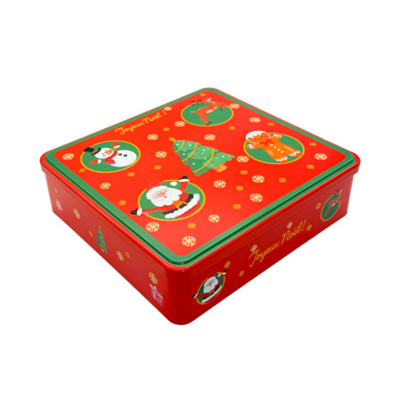 Assortiment Palets et Galettes Nature - Boîte Illustration Noël