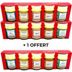 2 lots de 5 rillettes achetés, le 3eme lot offert