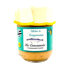 Verrine de rillettes de maquereaux
