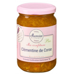 Confiture de clémentine Corse bio 350g - Muroise & Compagnie
