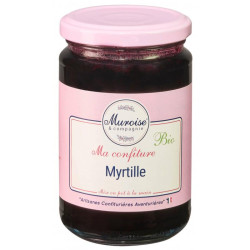 Confiture de myrtille bio 350g - Muroise & Compagnie