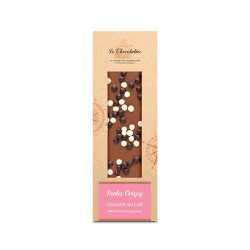 Tablette Chocolat au Lait Perles Crispy 90g