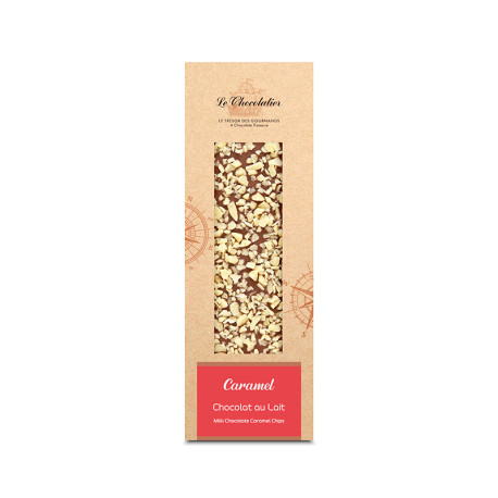 Tablette Chocolat au Lait Eclats de Caramel 90g