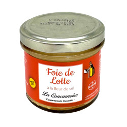 Foie de lotte à la fleur de sel - 100g