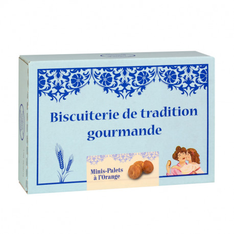 Mini palets Orange - Boîte carton 300g