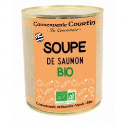 Soupe de saumon bio 800G