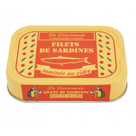 Filets de sardines marinés au cidre